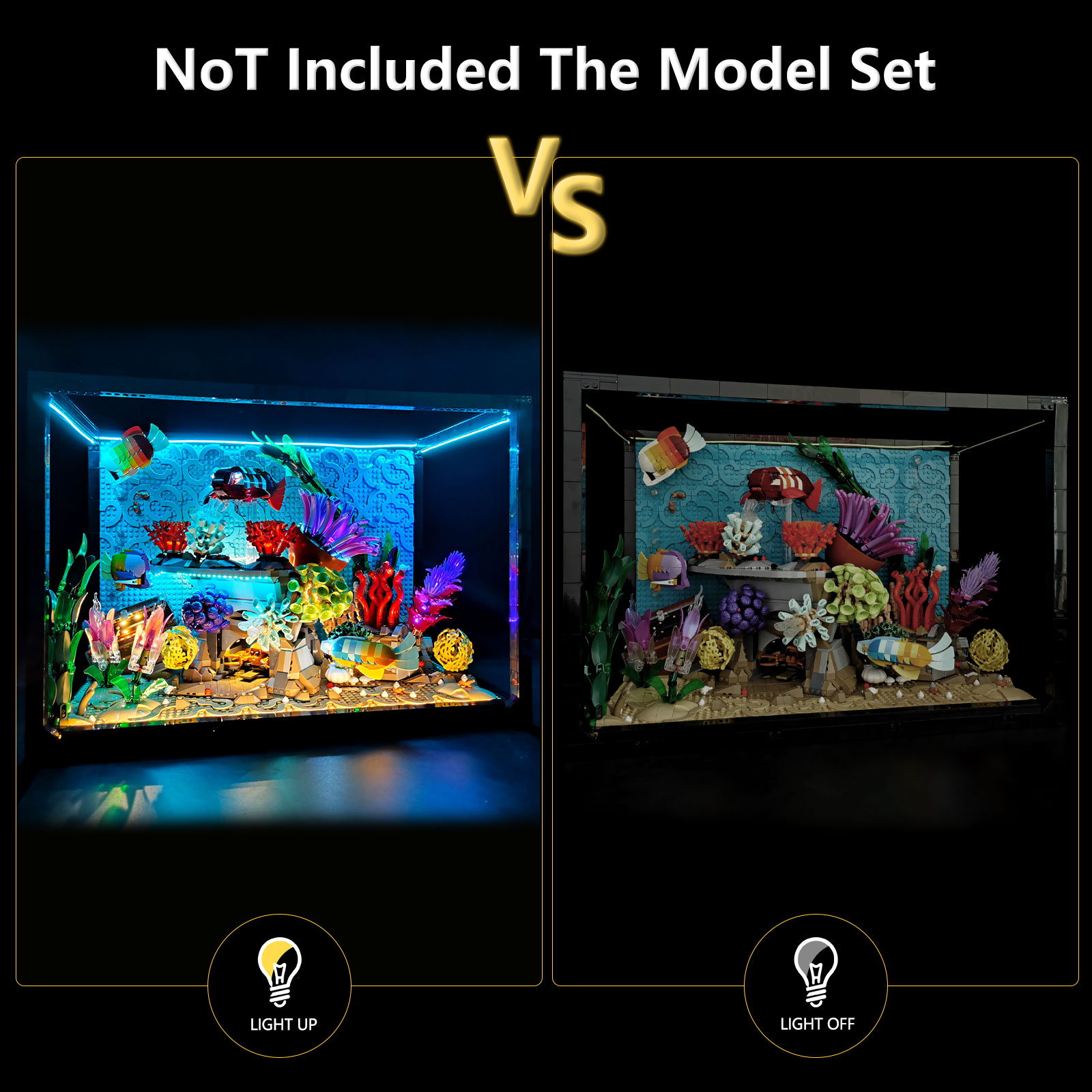 LYBMTWF LED Lighting Kit Compa - Aquarium Marine Light recension och pris