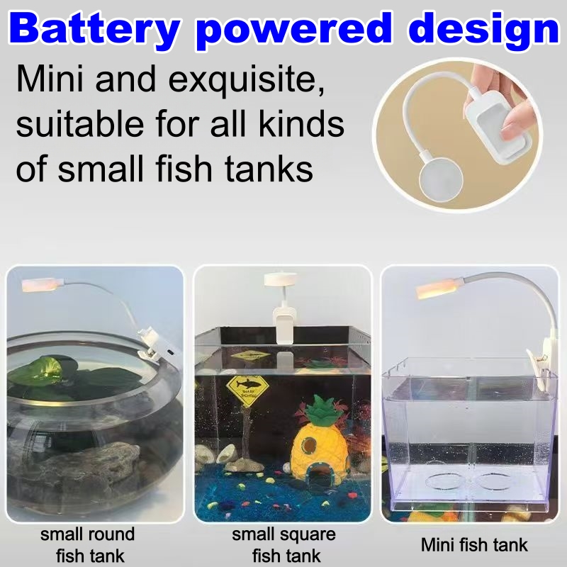 LED Aquarium Light Clip On Fis - Marine Aquarium Lamp recension och pris