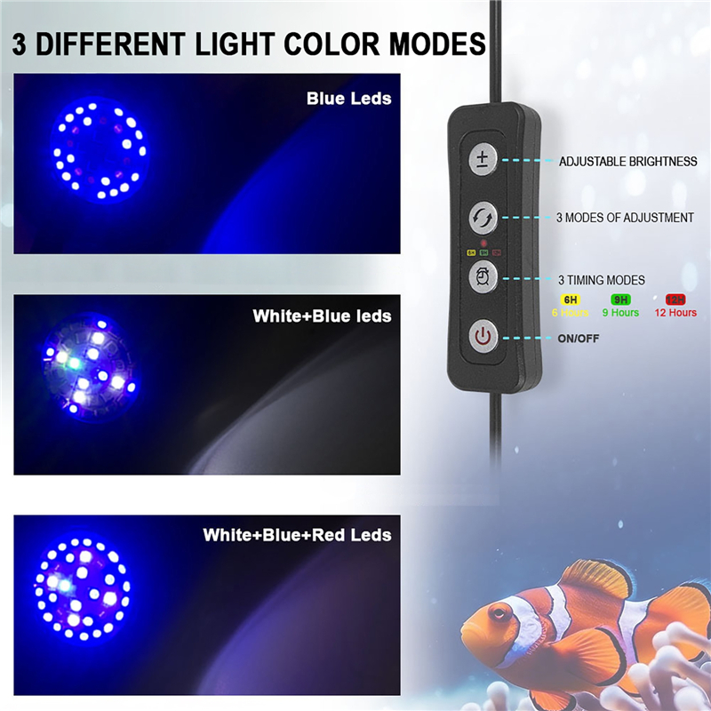 30W Aquarium Fish Tank Sea Wat - Aquarium Marine Light recension och pris