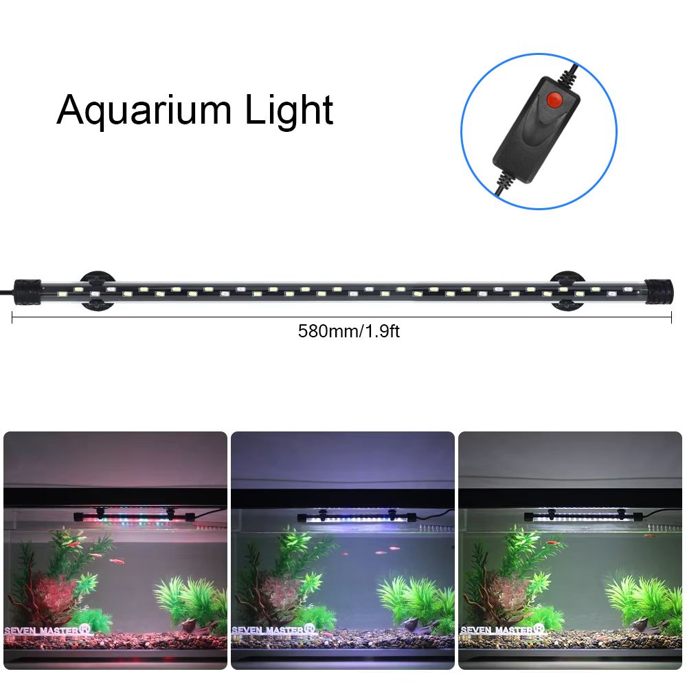 58CM  Aquarium Light LED Plant - Aquarium Marine Light recension och pris