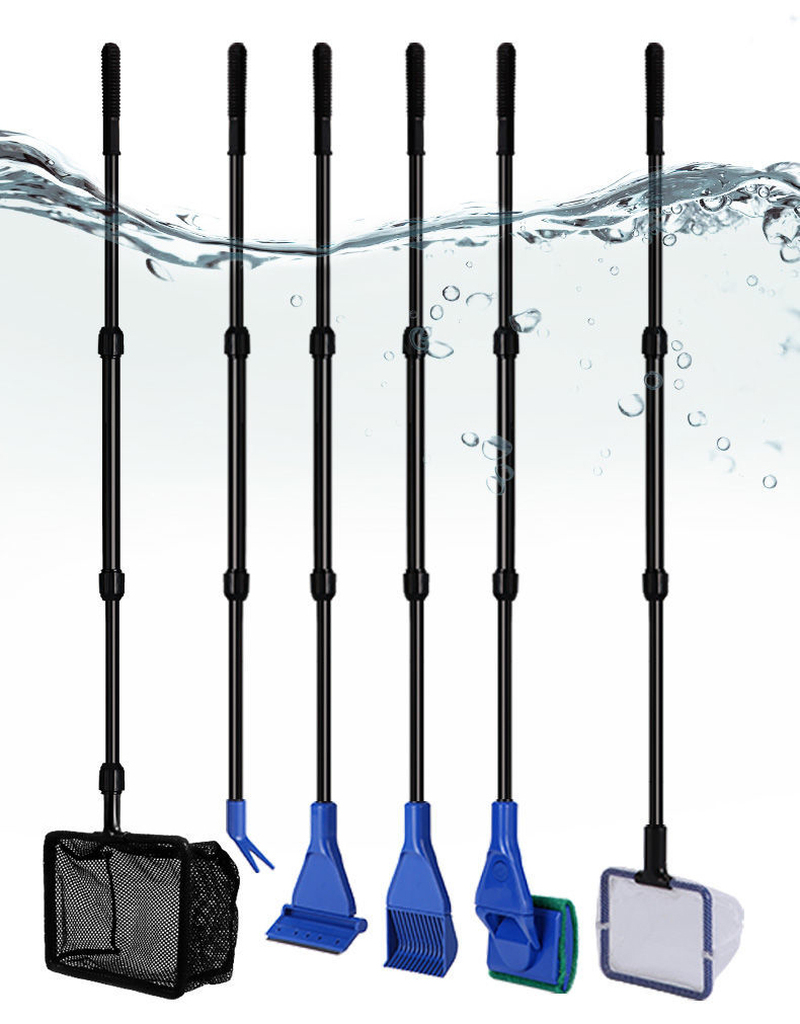 6-IN-1 Aquarium Cleaning Tools - Marine Aquarium Glass Scraper recension och pris