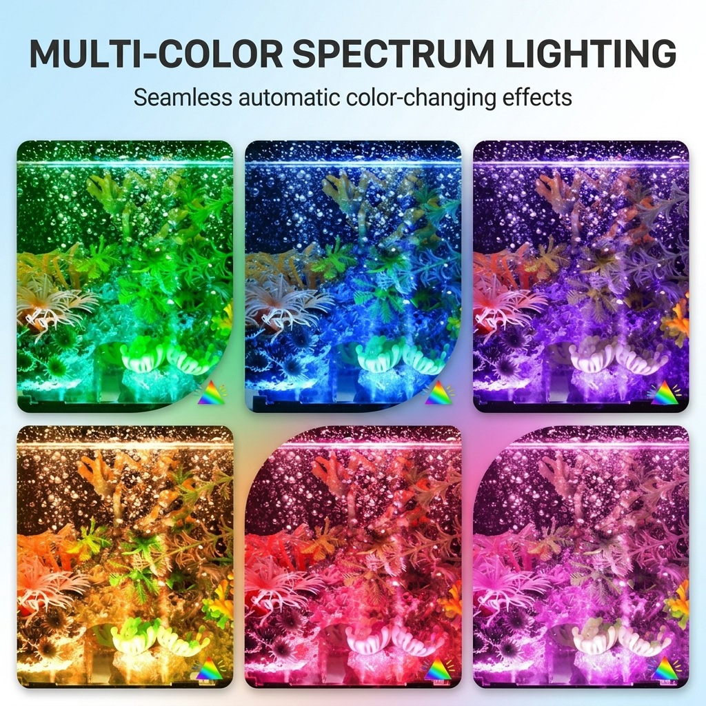 USB LED Aquarium Air Bubble Li - Aquarium Marine Light recension och pris